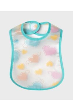 Pico Baby UNİSEX DESENLİ EVA ŞEFFAF MAMA ÖNLÜĞÜ / YEŞİL