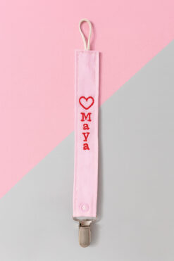 MinnieBee İsimli Bebek Emzik Askısı