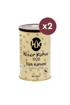 Hisar Kahve Hisar Türk Kahvesi 250g Teneke (X2)