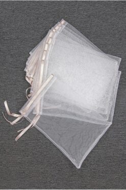 ihvan online 10 Adet Çanta Boy Tül Kese 12x16 cm