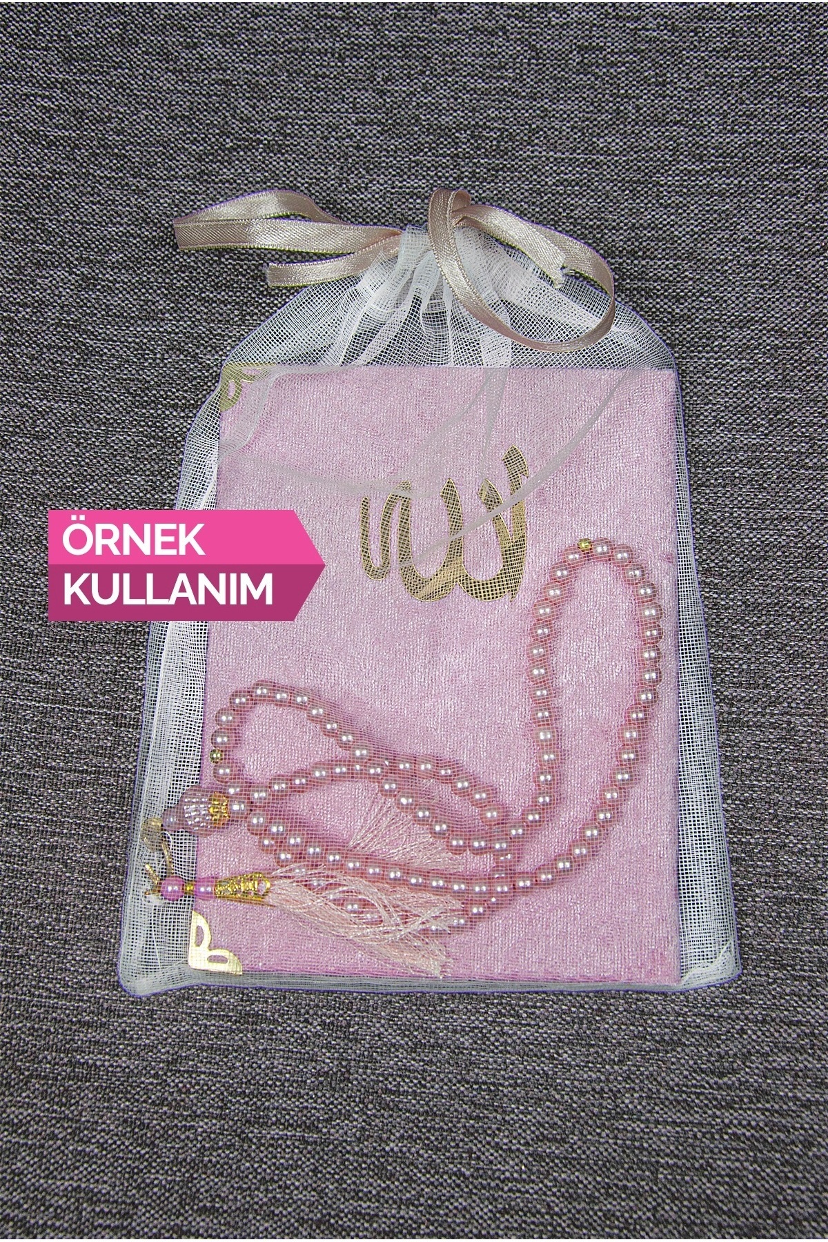 ihvan online 10 Adet Çanta Boy Tül Kese 12x16 cm - Görsel 3
