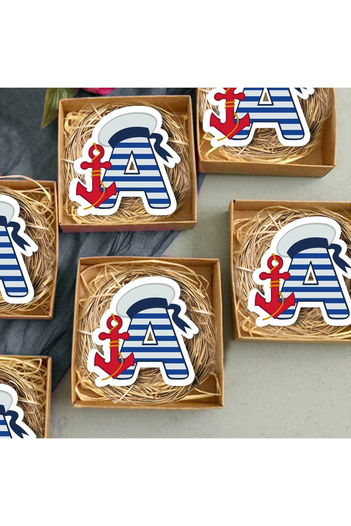 HET Concept 20 Adet Kişiye Özel Hediye Magnet Hediyelik Bebek Çocuk Doğum Günü, Sünnet Ve Parti Magneti Mdl771