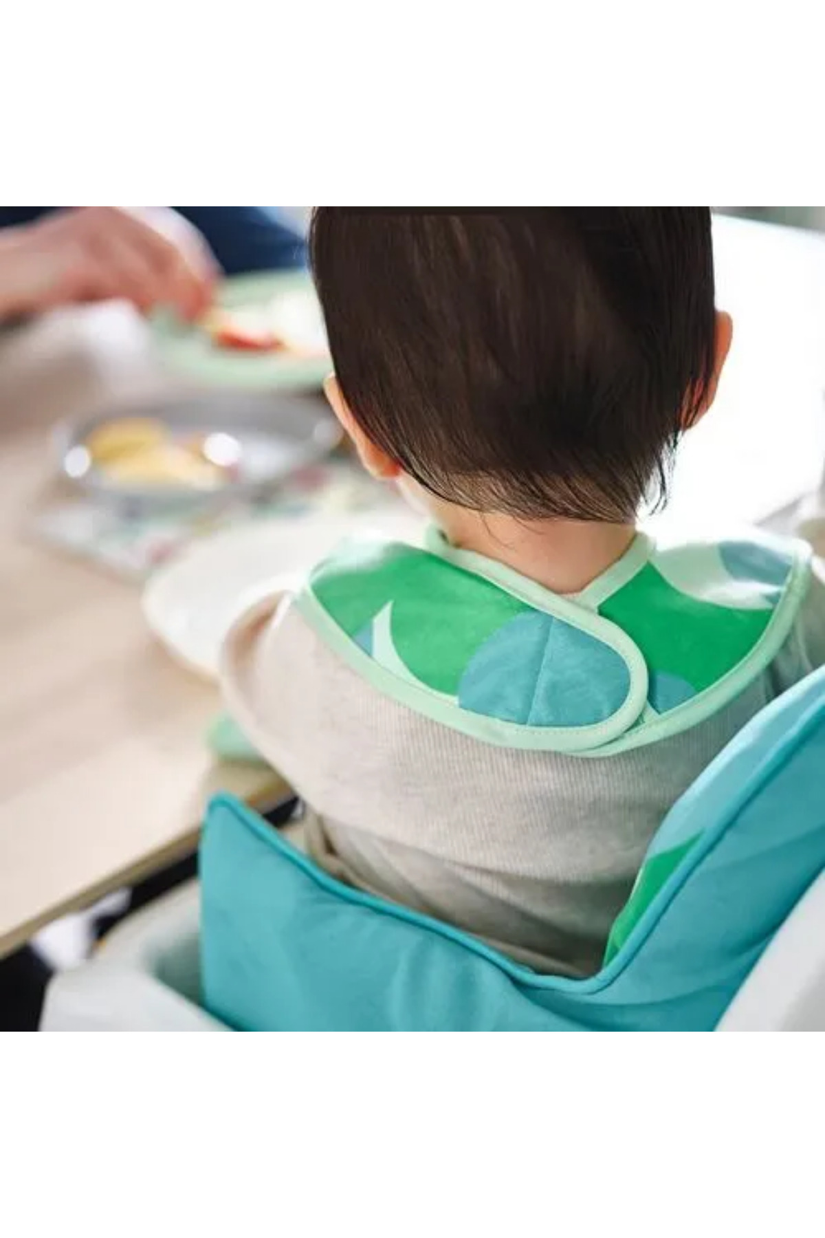 IKEA Premium Ürün Kaliteli Üretim Dayanıklı Kullanışlı 2 Adet Mama Önlüğü GRÖNFINK - Görsel 2