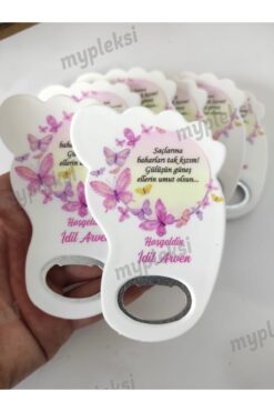 mypleksi Kelebekli Ayak Açacak Magnet 10 Adet
