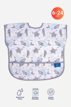 Genel Markalar Eterelle Kolsuz Sıvı Geçirmez Aktivite Ve Mama Önlüğü 6-24 Ay