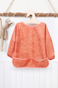 HAMUR Proof Uzun Kollu 4-6 Yaş Sıvı Geçirmez Etkinlik Mama Aktivite Anaokul Kreş Bebek Çocuk Önlüğü Love