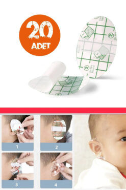 MorBebe Bebek ve Çocuk Banyo Kulak Koruyucu Band