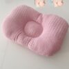 Jaju Baby Pudra Waffle Kumaş Düz Kafa Yastığı Düz Kafa Sendorumu Önleyici Yenidoğan Bebek Yastık