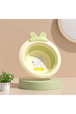 DEKOHOP Katlabilir Yenidoğan Bebek ve Çocuk Banyo Yıkama Kovası