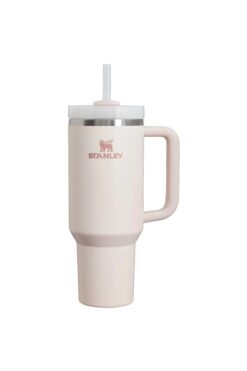 Stanley 10-13230-023 Quencher 1.18 Litre Pipetli Çelik Termos - Açık Pembe