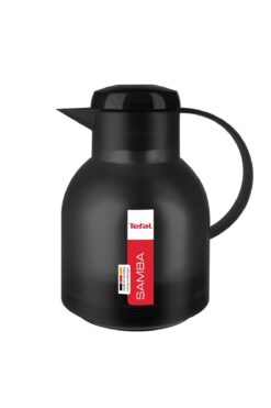 TEFAL Samba Powder Paslanmaz Çelik Isı Yalıtımlı 1 Litre Termos [Siyah] - 3100518232