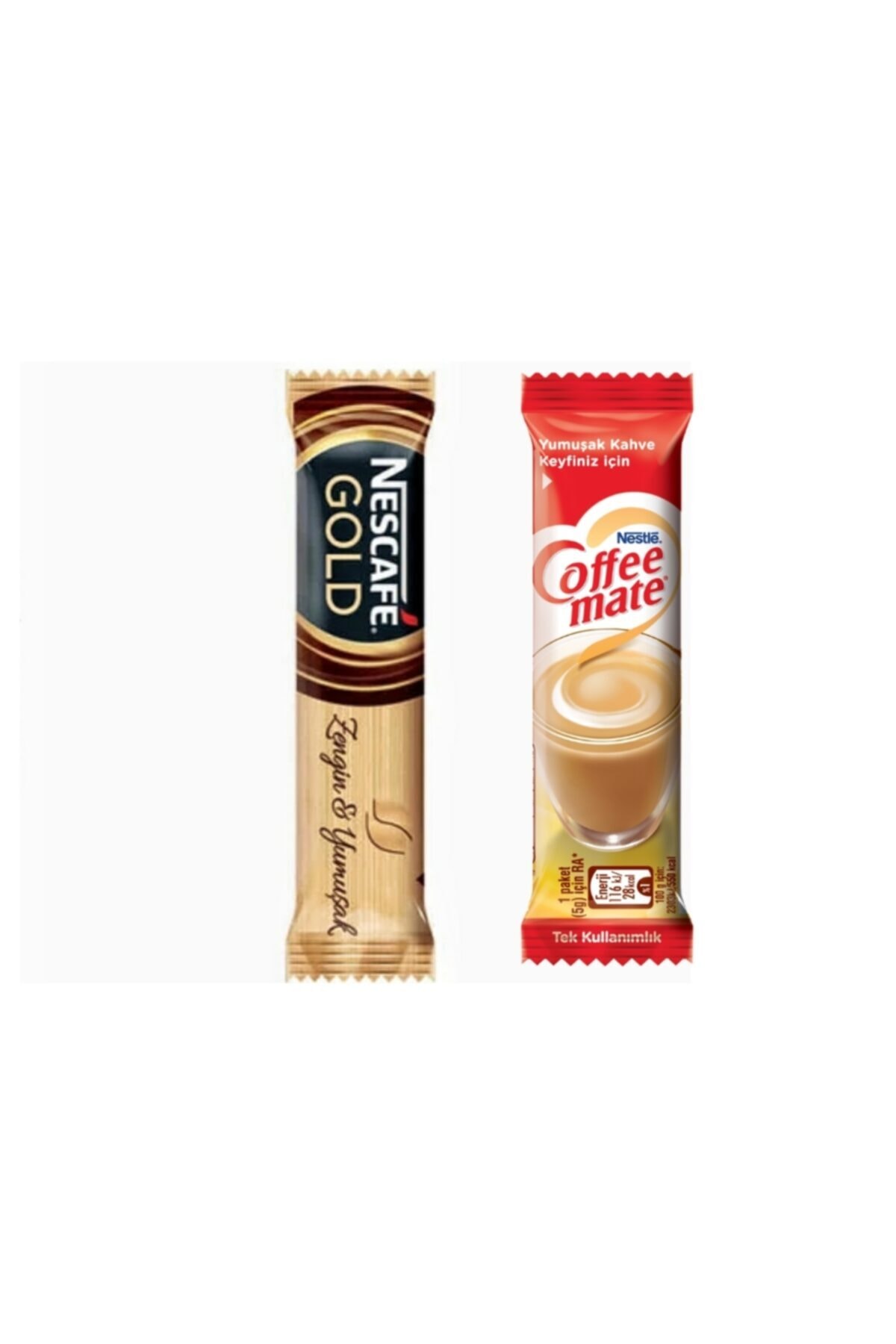 Nescafe Gold 2 Gr 50 Adet +nestle Coffee Mate 5 Gr 50 Adet Yoğun Kahve Tadı Özel Fiyat