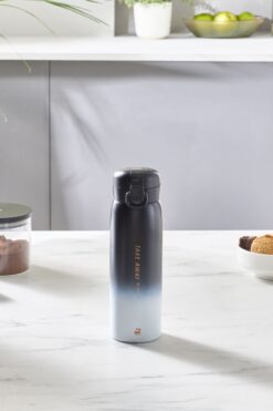 Karaca Skyfall Çelik Sızdırmaz Termos 500 Ml Siyah