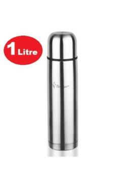 Penguen Mama Termos - 1 Litre - Çift Kat Çelik - Png-1100