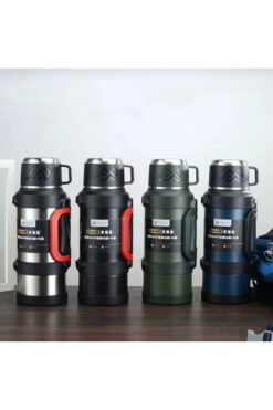 çaymekani Safe Paslanmaz Çelik Termos 2 Lt 48 Saat Sıcak Soğuk tutma Garantili