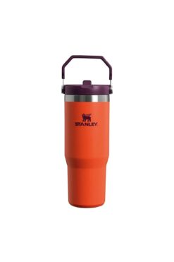 Stanley Iceflow Flip Straw Tumbler 30oz/0,89lt Tigerlily Termos