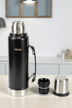 VAESKE "VAESKE 1300 ML PASLANMAZ ÇELİK BÜYÜK BOY TERMOS - "SICAK & SOĞUK İÇECEK TERMOSU"