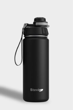 Stevig 1 Hand Leak-proof Sızdırmaz Çelik Termos 500 ml Black St-207