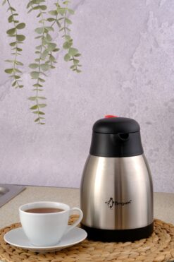 Penguen Paslanmaz Çelik Çay Termosu 1.5 Litre | 12-24 Saat Soğuk, 8-12 Saat Sıcak Tutma | Paslanmaz Çelik