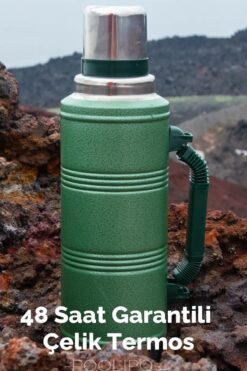 Genel Markalar 2.2 Litre Paslanmaz Çelik 48 Saat Sıcak Ve Soğuk Garantili Çay Termosu - Kamp Termosu