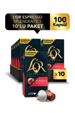 L'OR Espresso 07 Splendente X 100 Adet Kapsül