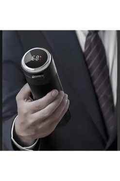 Byl 420 ML Paslanmaz Çelik LED Ekranlı Derece Göstergeli Kilitlenebilir Kapak Termos