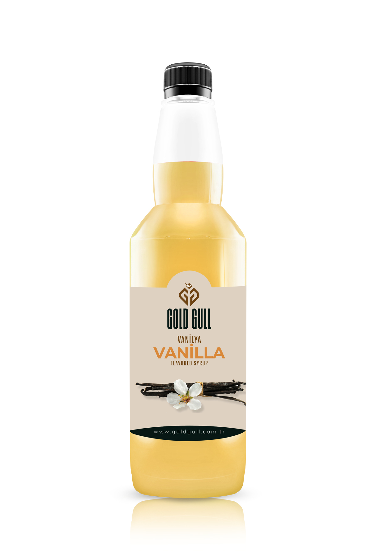 gold gull Vanilya & Beyaz Çikolata Aromalı Kahve & Meyve Şurubu 2 X 700 Ml. - Görsel 3