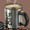 Genel Markalar Kendi Kendini Karıştıran Mikser Kupa Termos Bardak; Self Stirring Mug