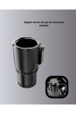Sepetink Isıtma Soğutma Özellikli Araç Bardaklığı Çakmak Girişli Akıllı