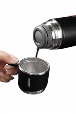 Clevora 3 Bardaklı Termos Seti Anneler Gününe Özel Hediye Taşınabilir Sızdırmaz Isı Koruyucu