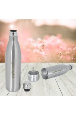 HediyesiBizden Kişiye Özel Isim Baskılı Gizli Bölmeli Çelik Termos 750 ml