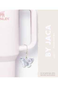 JACA Kamp Matarası Termos Suluk Charmı Çanta Süsü Anahtarlık Aksesuar Süs Zincirli Charm