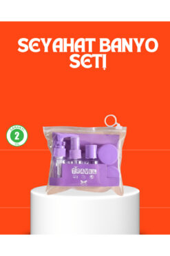 ZERO LAND NRZSNT 5 Parça Seyahat Kişisel Bakım Seti Şişe Sprey (90131) Krem Kutulu