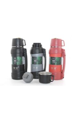 katre46 Paslanmaz Çelik Çift Katmanlı Termos 1.6 Lt