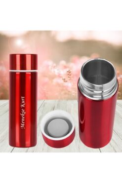 HediyesiBizden Kişiye Özel Isim Baskılı Mini Paslanmaz Çelik Termos 150 ml