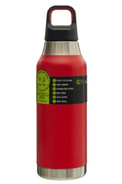 Mannhart By Spigen B213 Sızdırmaz Vakumlu Çift Katmanlı Travel Mug Paslanmaz Çelik Termos 500 ml Hot-KIRMIZI