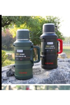 VACUUM 3,2 Litre 48 Saat Isı Koruma Kamp Aile Boy Paslanmaz Çelik Termos