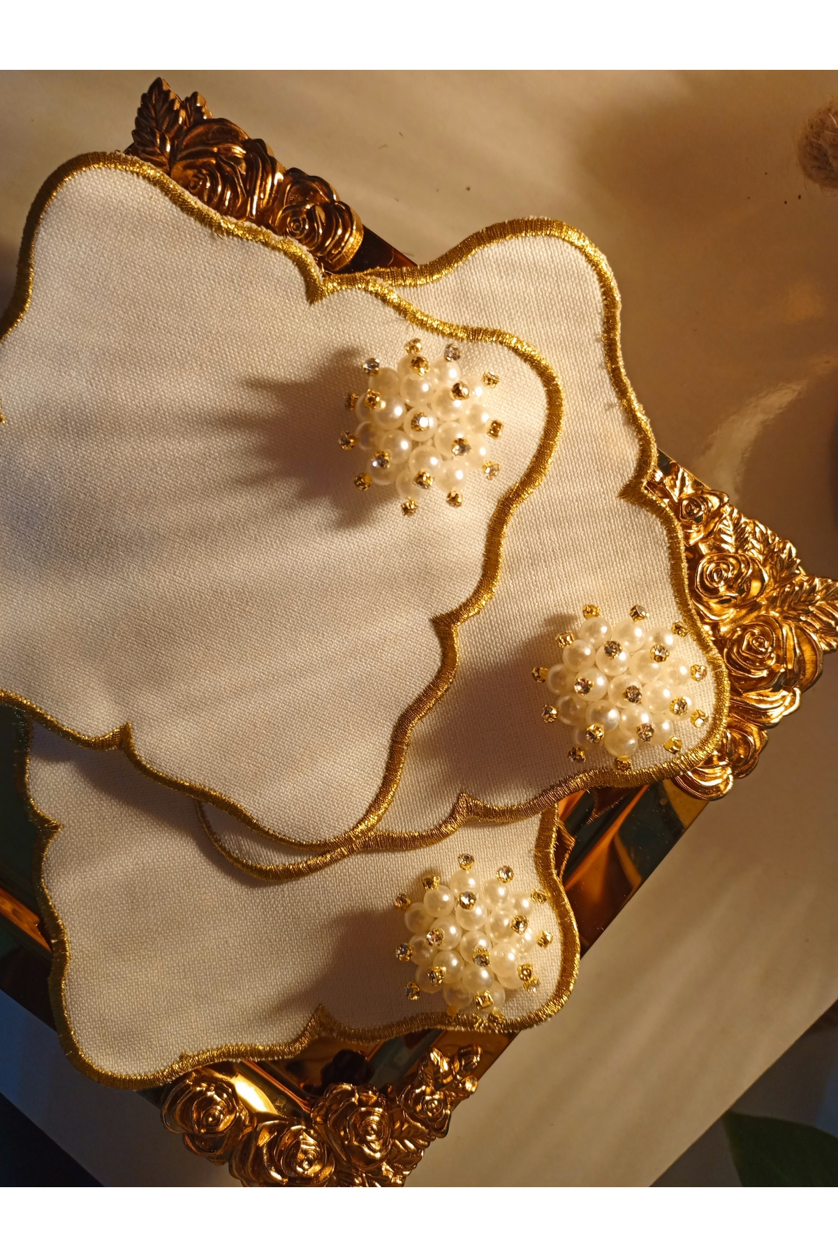 erayceyiz 6 Adet Kahve Sunum Peçetesi - Görsel 2