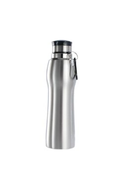 Weather Forecast Çelik Siyah Kapak 650 ml Sporcu Matara Suluk (SICAK-SOĞUK TUTMAZ) cin345sy