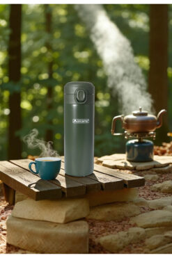 Orcamp 420 ml Termos Mug Yeşil OUT-5150-Yeşil