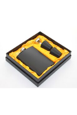 HEPBİMODA Paslanmaz Çelik 2  Bardaklı Matara Seti