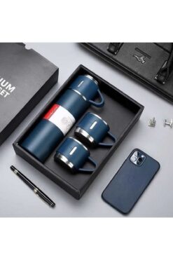 BSM HOME Üç Bardaklı Termos Seti