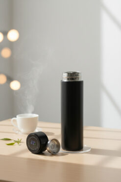 BAYLAR Akıllı Dijital Isı Göstergeli Çelik Termos 500ML