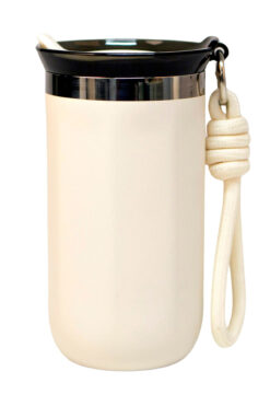 ALLMUG Krem Çelik Termos 350 ML – Kompakt, Sağlıklı ve Pratik!