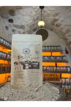 ECMEL KADİM ŞEHRİN KAHVECİSİ Damla Sakızlı Dibek Kahvesi 250 Gr Coffee With Gum Mastic Ground In A Nine-mix Stone Mill