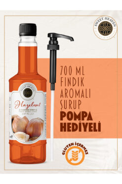 Sweet Heaven Fındık Kahve Şurubu 700ml Pompa Hediye