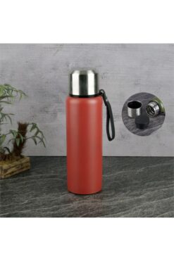 Genel Markalar 75261 Kırmızı Avcı Çift Katlı Çelik Termos 1000 ml