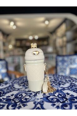 VELLON HOME LÜX ÇANTA VİTTON ÇELİK TERMOS BARDAK