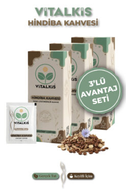 VİTALKİS Hindiba Kahvesi 3 Aylık - ( 90 Kullanım ) Form Coffee