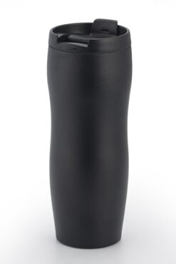 Kritik Ticaret Çift Katmanlı Sızdırmaz Vakumlu 400ml Paslanmaz Çelik Küçük Termos Bardak Araç Çay Kahve İnce Bel